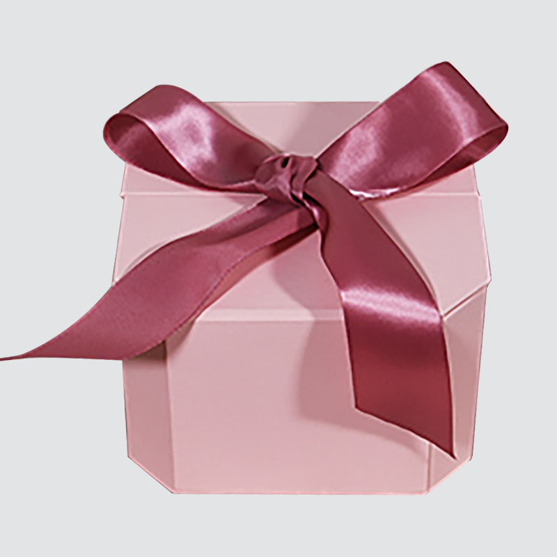 Розовая Сладкая Бантом Подарочная Коробка Лоскутная Чашка Свечи Шоколад Изысканная Подарочная Коробка
